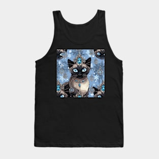 Siamese Pattern Tank Top